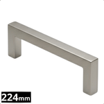 Handgreep 224mm RVS – Dallas - BY MJM - GMJ89