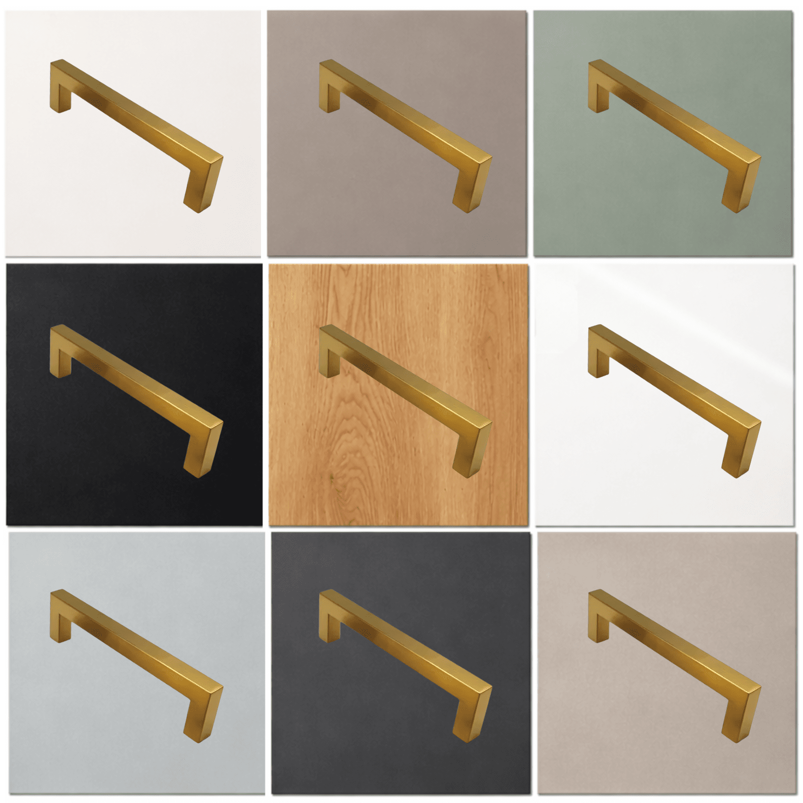 Handgreep 96mm RVS Goud – Dallas - BY MJM - GMJ66