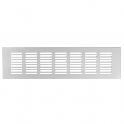 Ventilatierooster Zilver 200x80 Aluminium - BY MJM - MM02