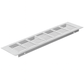 Ventilatierooster Zilver 200x80 Aluminium - BY MJM - MM02